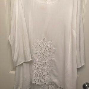 White Lane Bryant Blouse